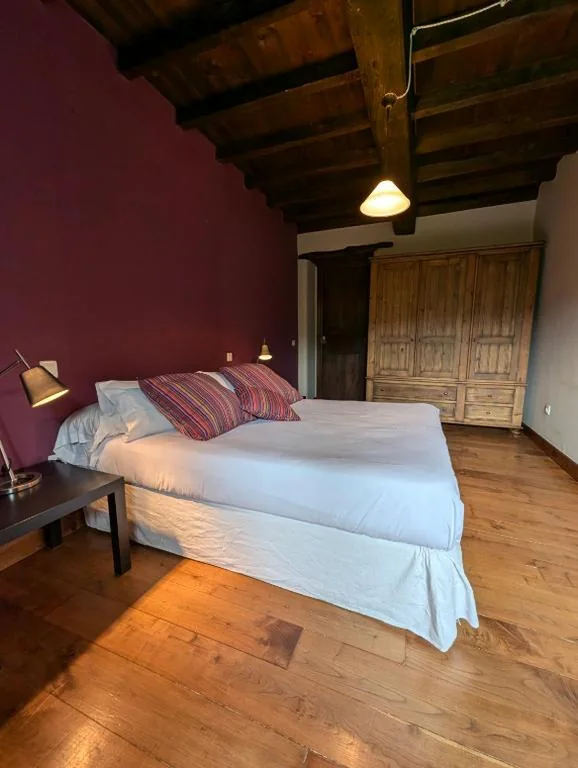 Camera doppia con vista sulle montagne — Casa Doñano