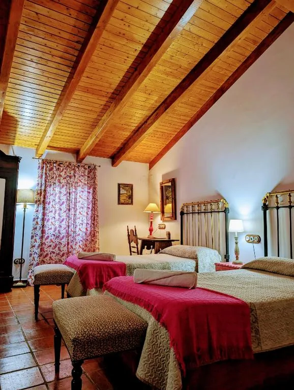 Chambre double Deluxe - 2 lits — Casa El Descanso Del Peregrino