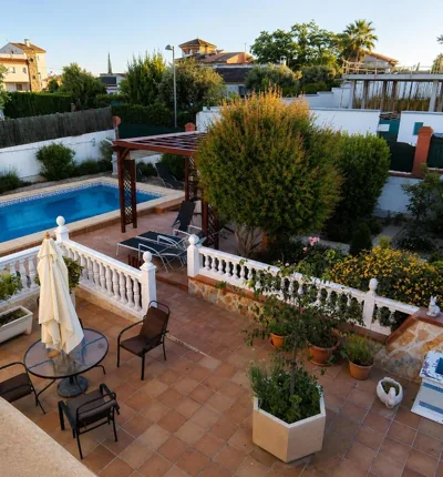 Casa Flamenca en El Ventorrillo - Piscina, Tumbonas, Terraza y Aparcamiento — foto 7