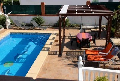 Casa Flamenca en El Ventorrillo - Piscina, Tumbonas, Terraza y Aparcamiento — foto 8