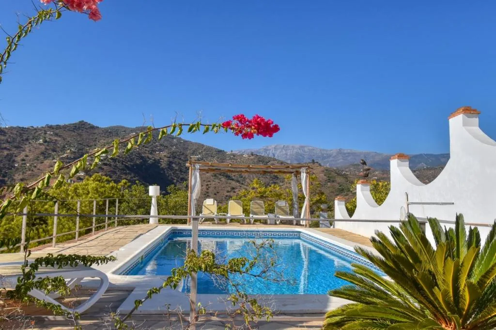 Casa la Flor, villa with seaview in region Malaga