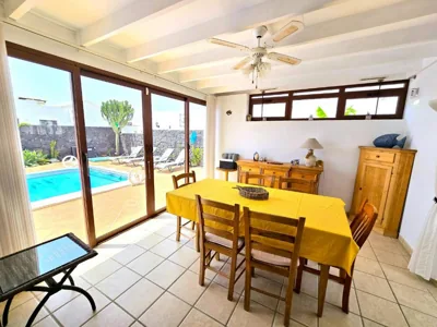 Casa Lagarto heated pool aircon central Playa Blanca — foto 7