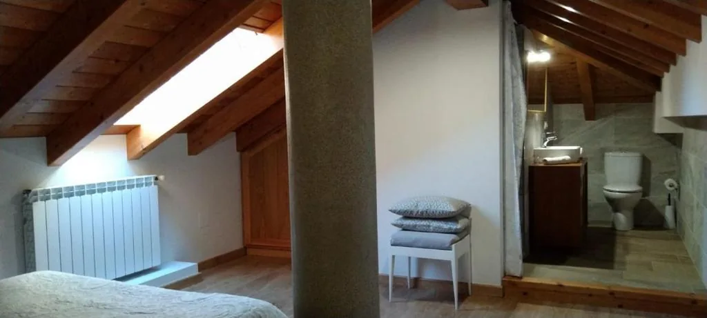 Chambre individuelle — Casa Lixa Hotel Rural Albergue