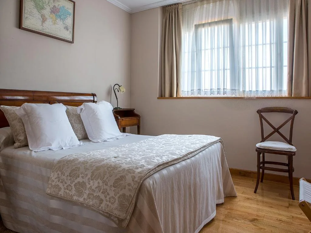 Chambre double avec vue sur le jardin — Casa Maravilla