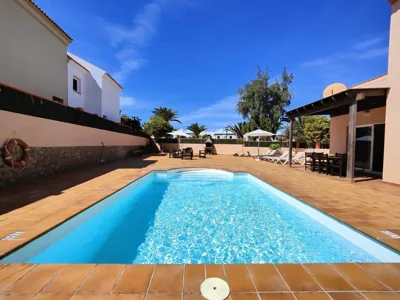 CASA MARTA duplex con piscina privada en Corralejo — Foto 2