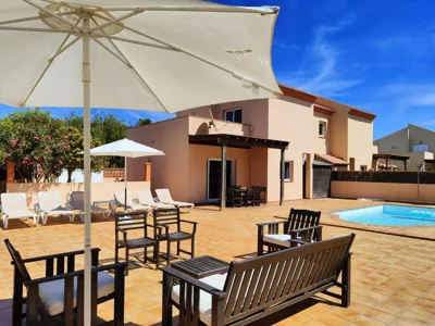 CASA MARTA duplex con piscina privada en Corralejo — Foto 5