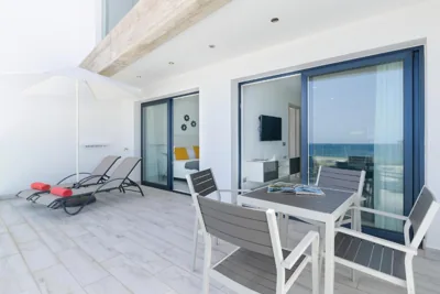 Casa Mercedes, terrace with Sea Views Puerto del Carmen — 照片 11