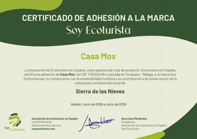 Casa Mox en la Sierra de las Nieves, Oxígeno puro en el Paraiso del Senderismo — photo 9
