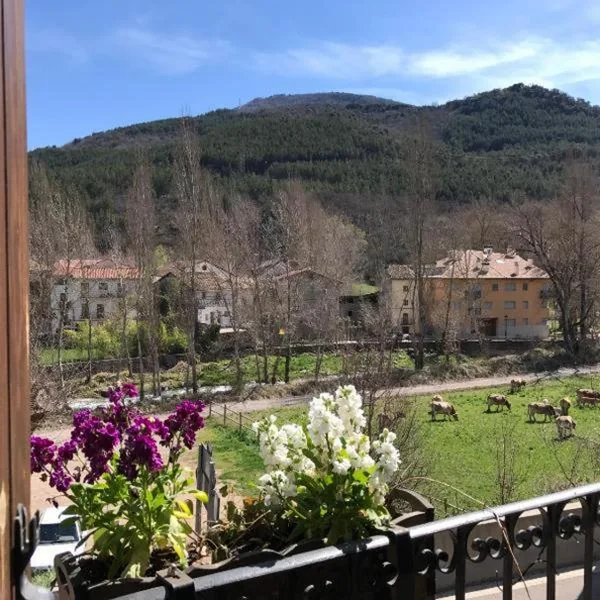 Chambre double avec balcon — Casa Parranxo
