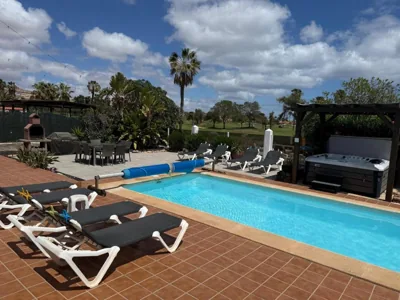 Casa Piedra, Luxury Family Front Line Golf, Hot Tub,Pool Table, 8 pers, Caleta de Fuste — foto 11