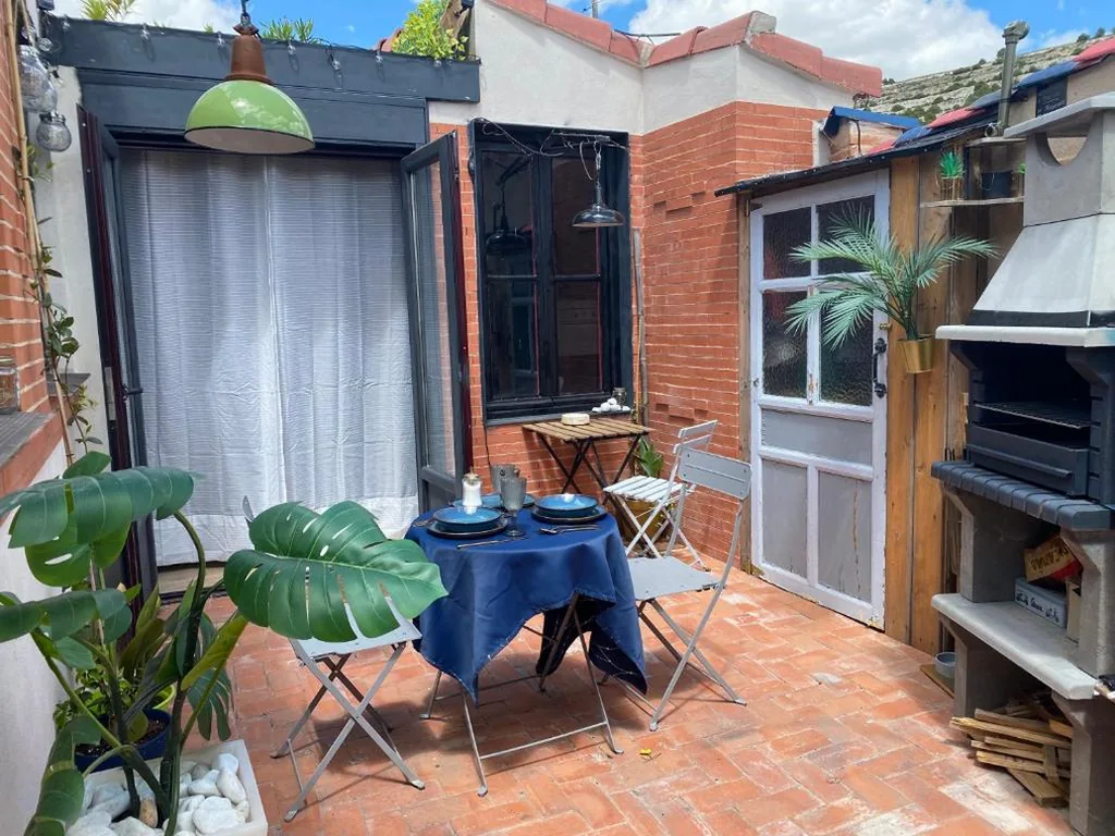 Casa con 1 dormitorio — Casa Rural Alfoz, -Tiny house- con patio privado y barbacoa