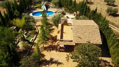 Casa rural el Carmen de la Sierra - Finca completa - Piscina privada — Foto 4