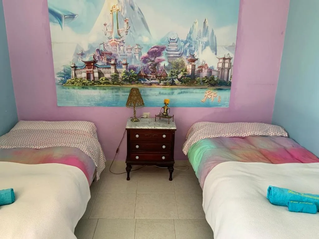 Tweepersoonskamer met 2 bedden — Casa Rural Finca Juanamare