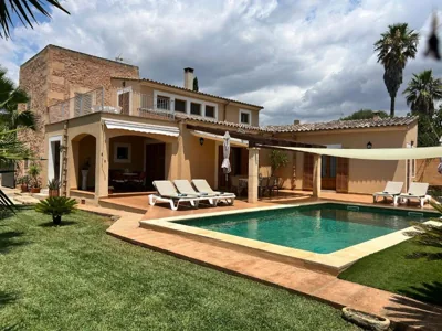 Casa rural, finca rústica con piscina Cas Padrins de Campos, Mallorca — foto 4