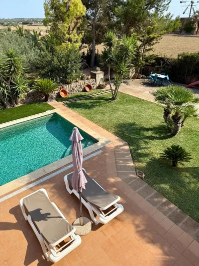 Casa rural, finca rústica con piscina Cas Padrins de Campos, Mallorca — foto 12