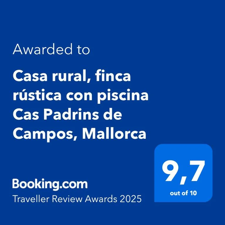 Villa — Casa rural, finca rústica con piscina Cas Padrins de Campos, Mallorca