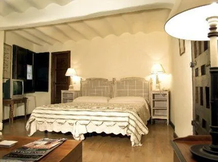 Deluxe-Doppelzimmer mit Balkon — Casa Rural Las Pedrolas