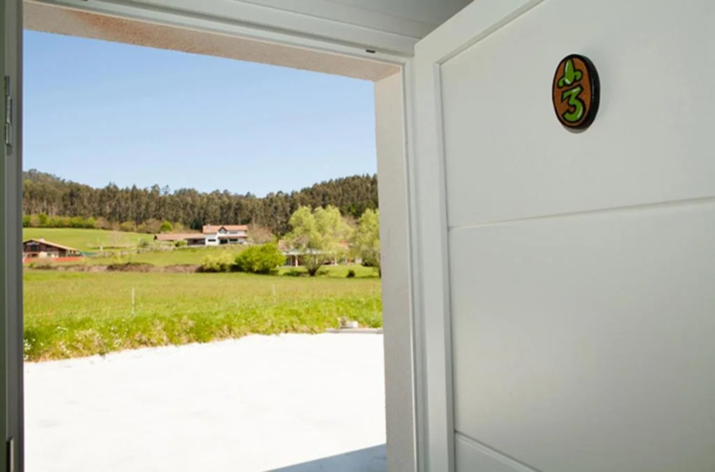 Camera doppia Standard con vista sul giardino - 1 o 2 letti — Casa Rural Txokoetxe