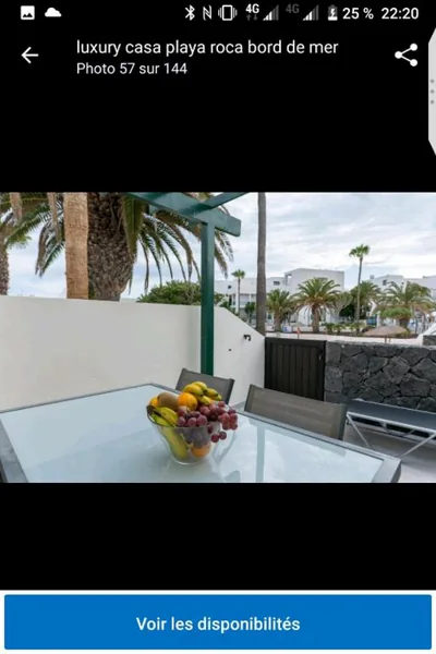 casa sea front costa teguise — Foto 9