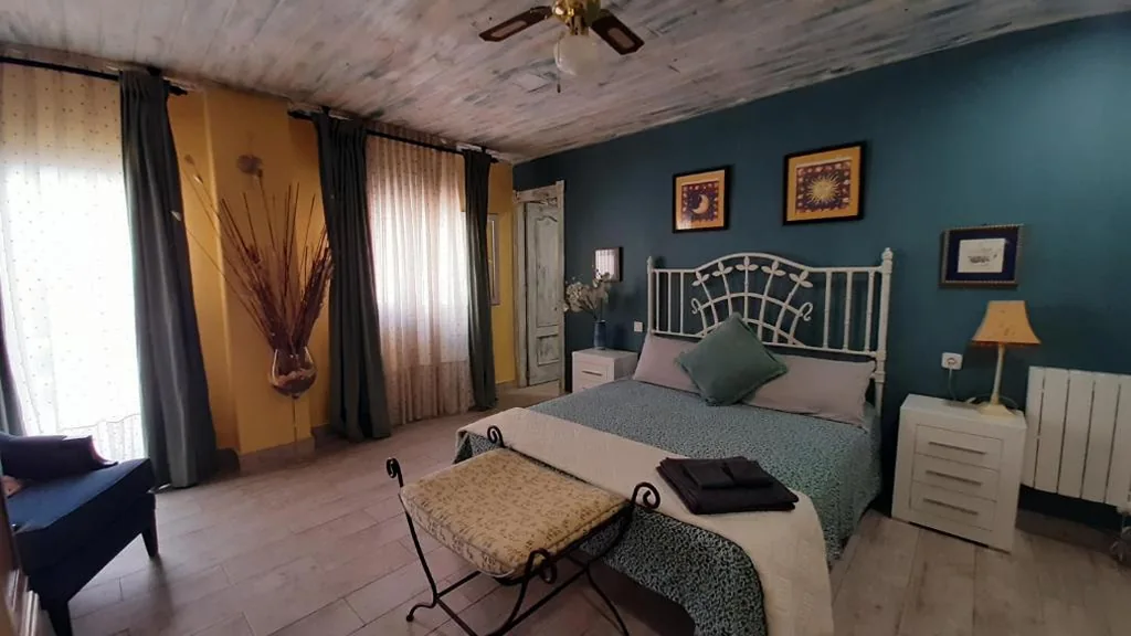 Camera matrimoniale con bagno privato — Casa solis