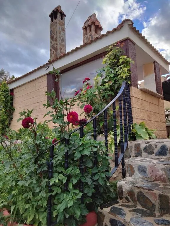 Casa de 4 dormitorios — CASA TURÍSTICA Villa Carmen, CON AMPLIO JARDIN QUE INCLUYE BARBACOA, 2 PORCHES, PARKING PRIVADO Y PISCINA