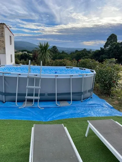 Casa vanguardista en el campo cerca de Santiago — 写真 4
