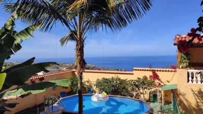 Casa" VISTAS AL TEIDE" mar Piscina privada parking cubierto gratuito en las instalaciones — foto 4