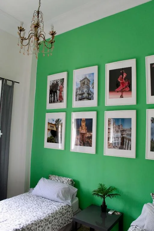 Tweepersoonskamer met gedeelde badkamer - 2 bedden — Casa Xanadu Seville - Boutique rooms with terraces