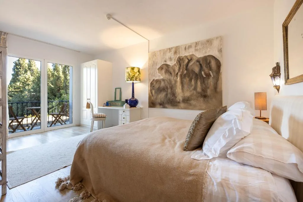 Double Room with Balcony — CasaBlu - An Andalusian Boutique Hotel