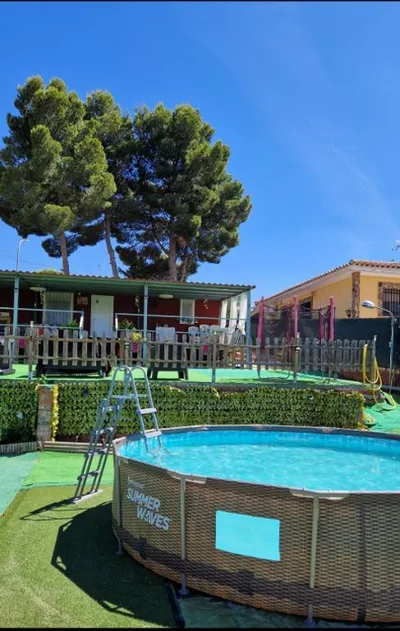 Casita con piscina cerca de Chinchón, Aranjuez y Parque Warner — photo 9