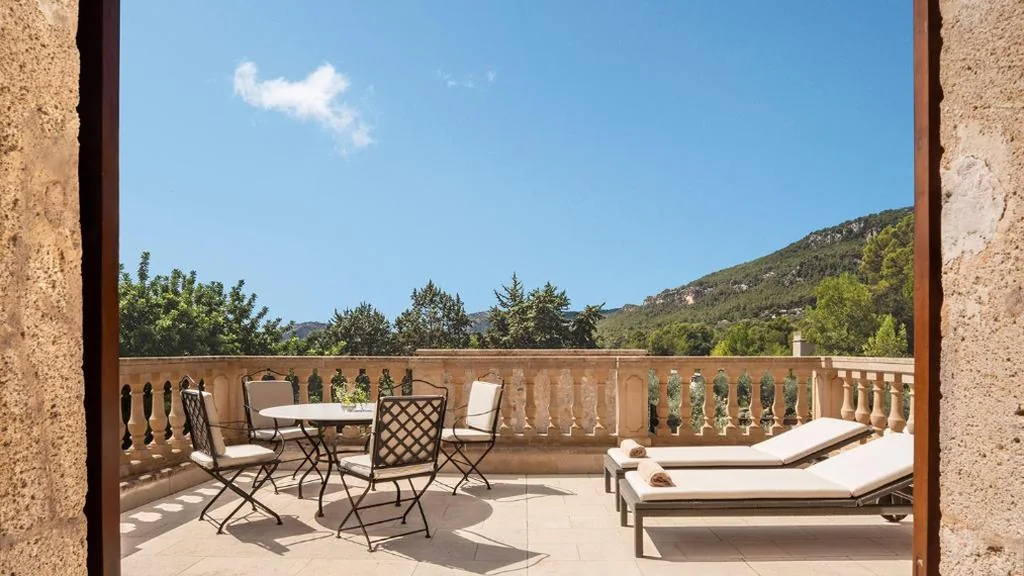 Suite with Balcony — Castell Son Claret - The Leading Hotels of the World