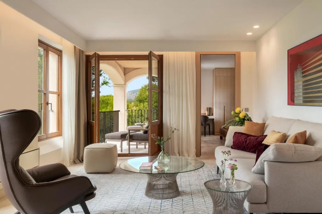 Suite with Garden View — Castell Son Claret - The Leading Hotels of the World