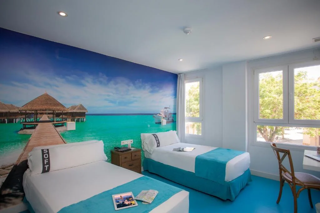 Habitación Doble - 2 camas — Casual del Mar Málaga by Casual Hoteles