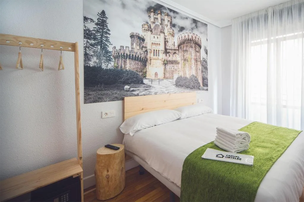 Camera singola con bagno privato esterno — Casual Serantes Bilbao