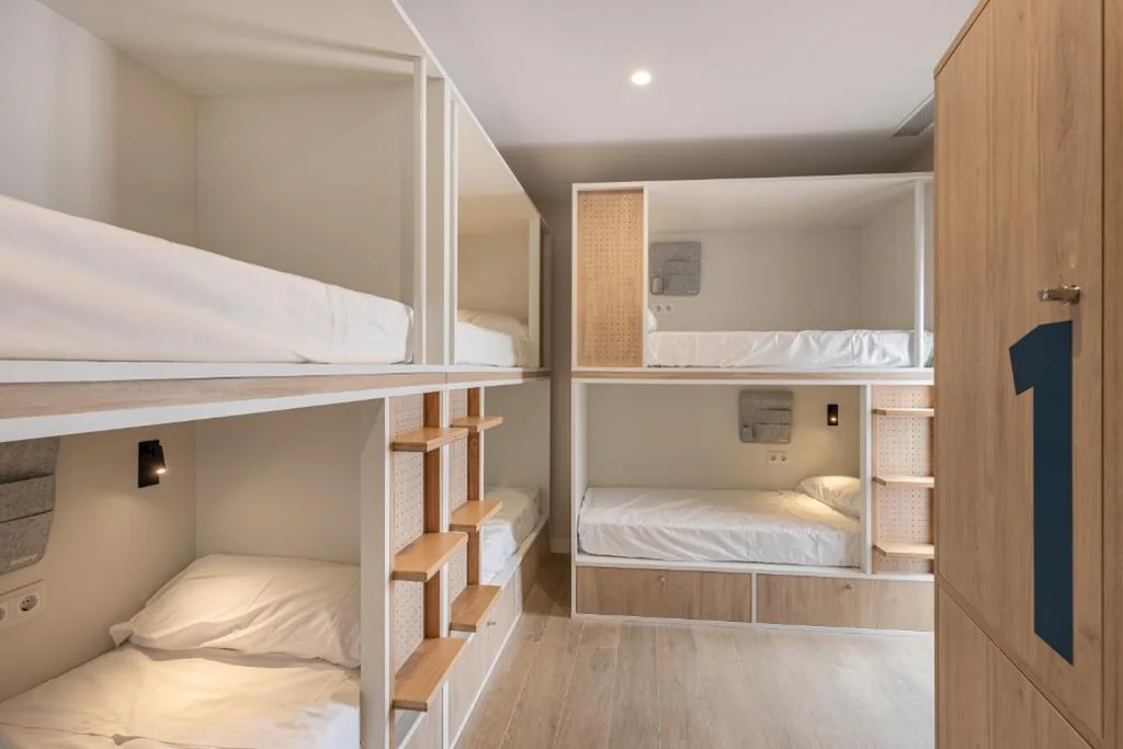 Cama em Dormitório Misto com 6 Camas — Cats Hostel Córdoba
