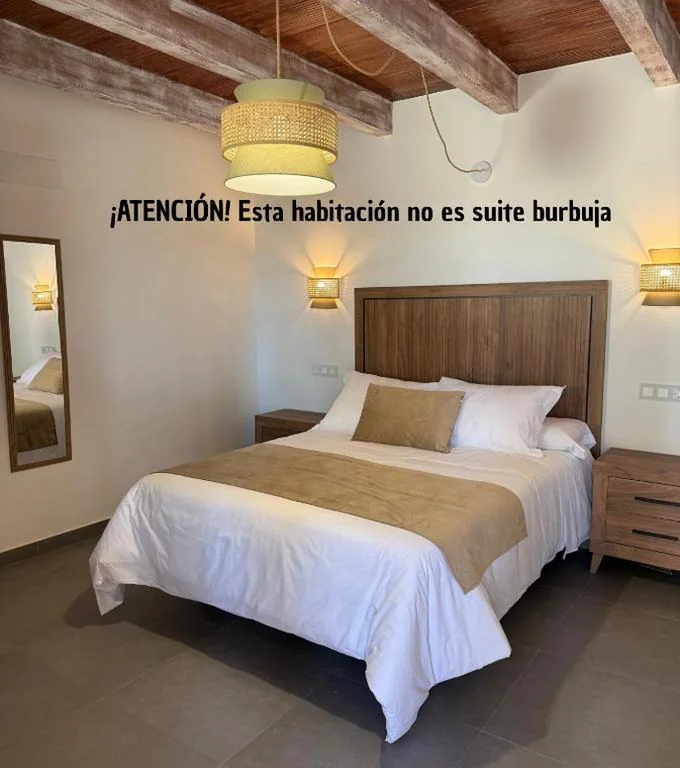 Deluxe Doppelzimmer mit Gartenblick – 1 oder 2 Betten — Cazorla Estelar
