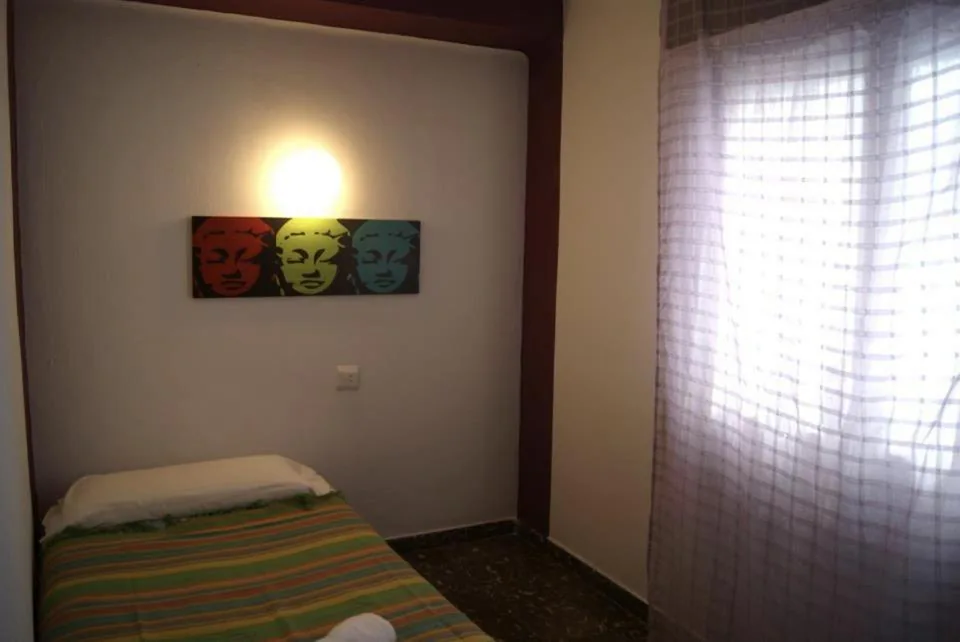 Quarto Individual Standard com casa de banho partilhada — Ceibo Ibiza - Guest House