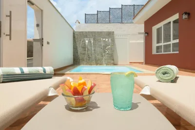 Chalé con piscina junto a la playa — foto 8