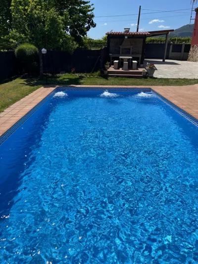 Chalet casa con piscina en ARBO Vigo — Foto 9