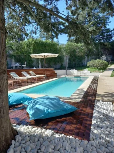 Chalet familiar con piscina — 写真 12