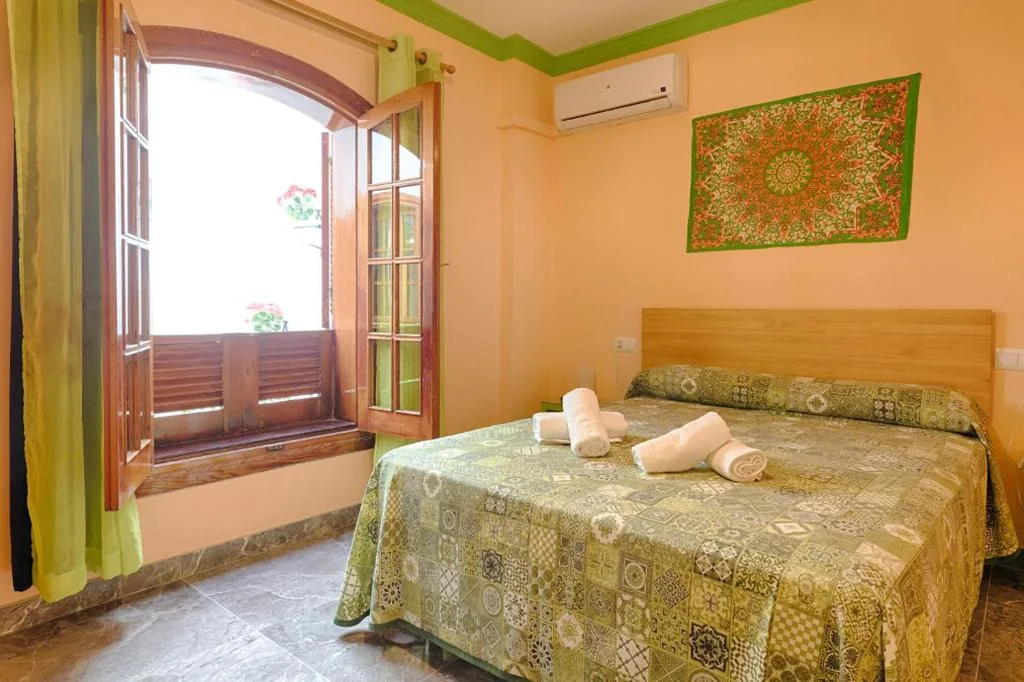 Double Room with Shared Bathroom — Charming Nerja Hostel