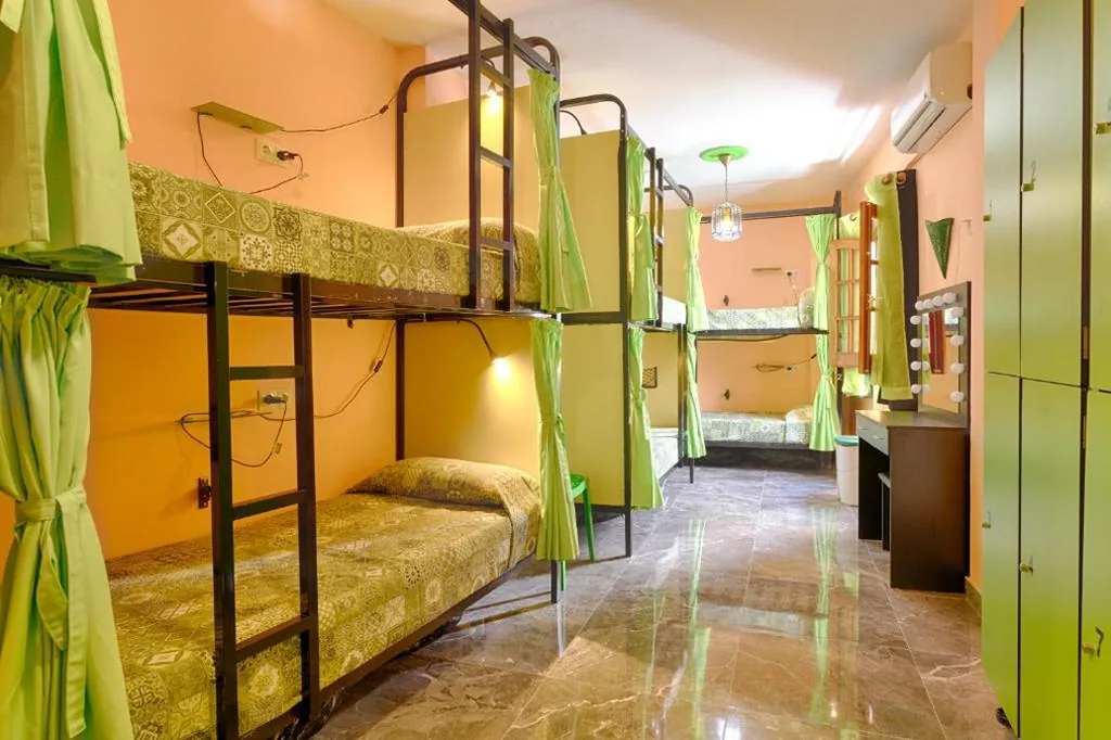 Bunk Bed in Female Dormitory Room — Charming Nerja Hostel