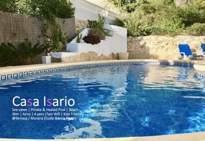 Charming Villa in Montemar with private pool and sea views — Foto 9