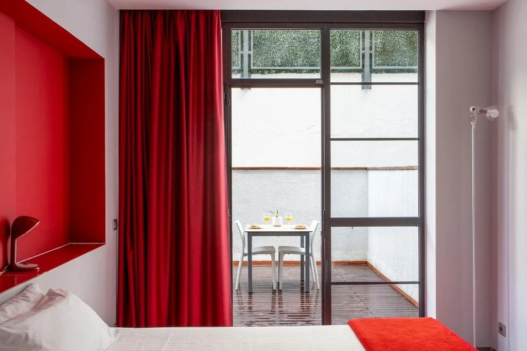 Quarto Duplo com terraço - 2 camas — Ciutat Vella