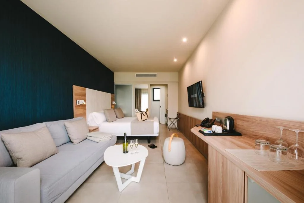 Chambre Deluxe - 1 grand lit — Club Maspalomas Suites & Spa - Adults Only