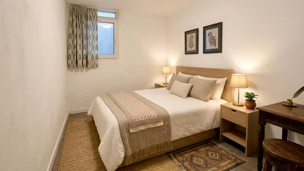 Camera doppia con bagno in comune — Condal Bcn Rooms