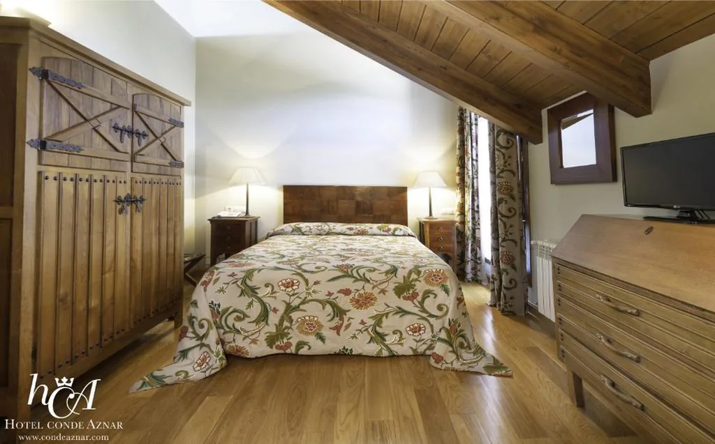 Habitación Doble con ducha de hidromasaje — Conde Aznar