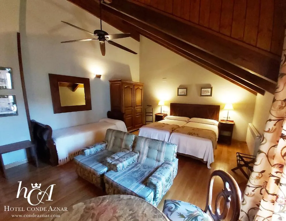 Suite Junior con sofá cama — Conde Aznar