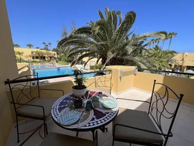 Corralejo Atlantic Garden Andrew apartments Pool air conditioning — 写真 5
