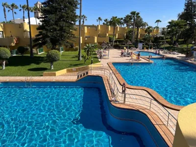 Corralejo Atlantic Garden Andrew apartments Pool air conditioning — 写真 10